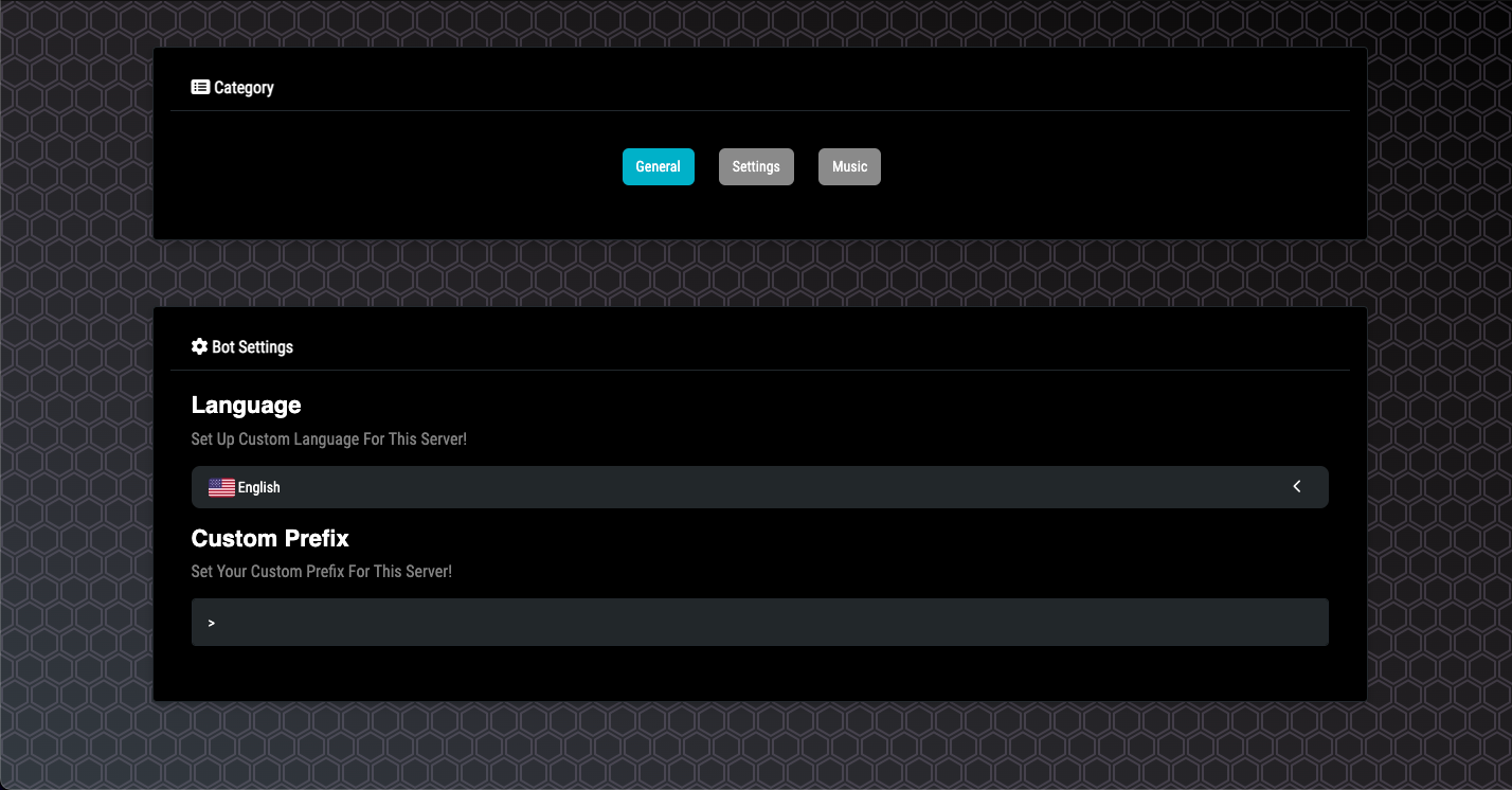 Configure general settings